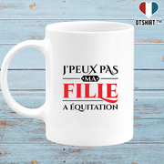 Mug ma fille a équitation