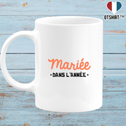 Mug mariée dans l'année