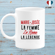 Mug marie-josée la femme la reine la légende