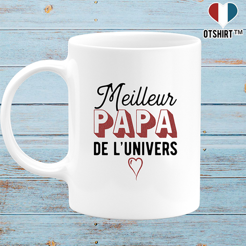 Mug meilleur papa de l'univers