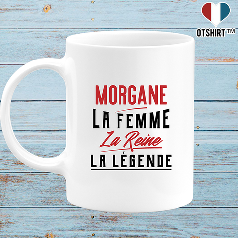 Mug morgane la femme la reine la légende