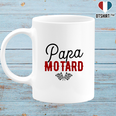 Mug papa motard