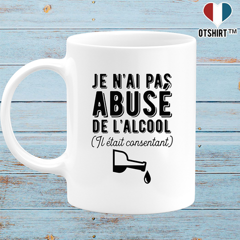 Mug pas abusé de l'alcool