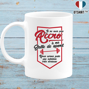 Mug pas accro à ma salle de sport