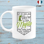 Mug pas accro mojito