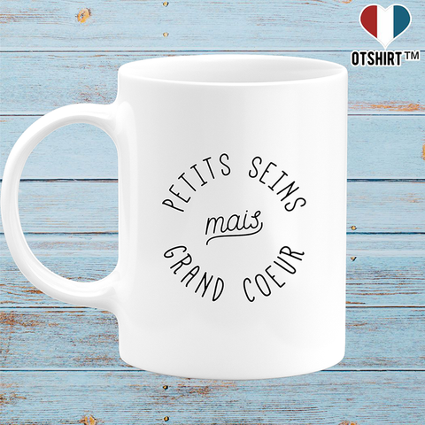 Mug petits seins mais grand coeur