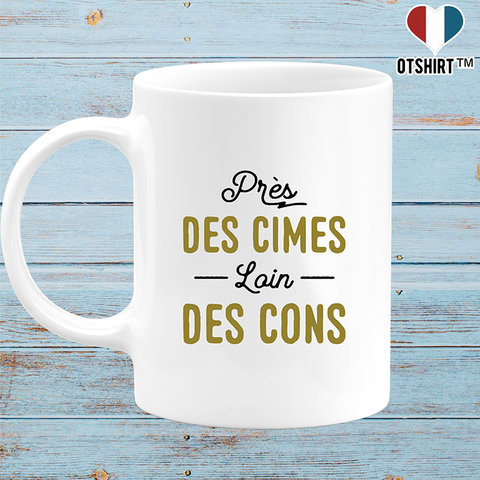 Mug près des cimes