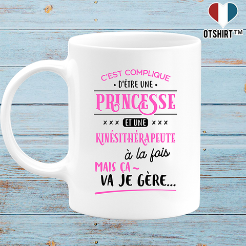 Mug princesse et kinesitherapeute