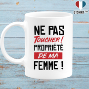 Mug propriété de ma femme