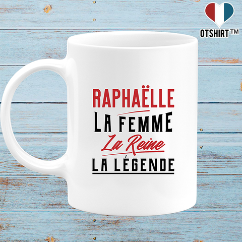 Mug raphaëlle la femme la reine la légende