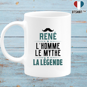 Mug rené l'homme le mythe la légende