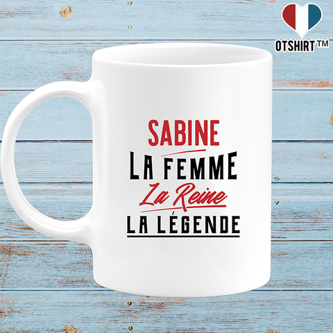 Mug sabine la femme la reine la légende