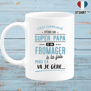 Mug super papa et fromager