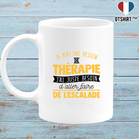 Mug thérapie escalade