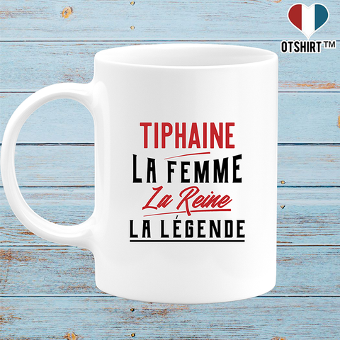 Mug tiphaine la femme la reine la légende