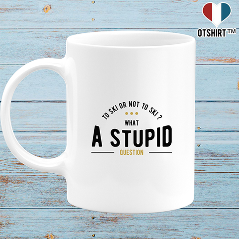 Mug to ski or not to ski