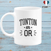 Mug tonton en or