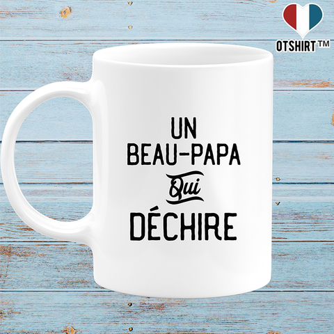 Mug un beau-papa qui déchire