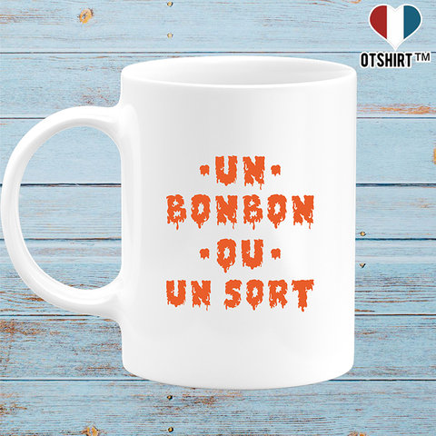 Mug un bonbon ou un sort