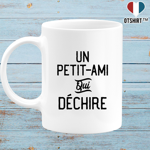 Mug un petit-ami qui déchire