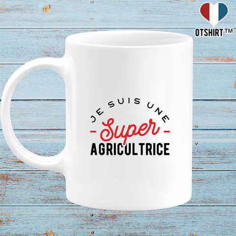 Mug une super agricultrice