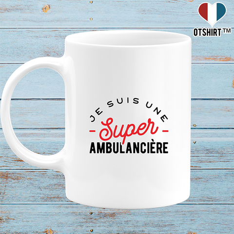 Mug une super ambulancière