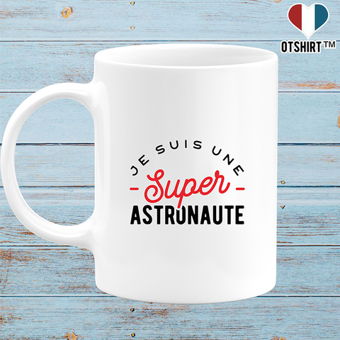 Mug une super astronaute