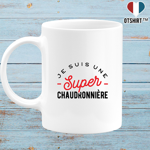 Mug une super chaudronnière