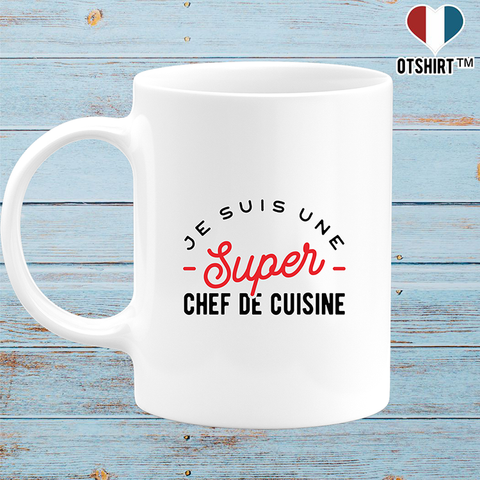 Mug une super chef de cuisine