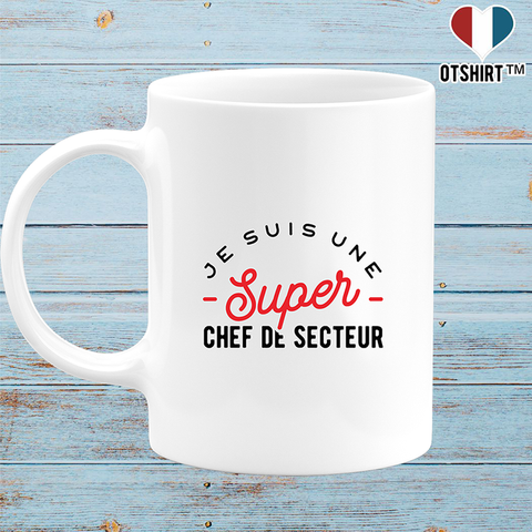 Mug une super chef de secteur