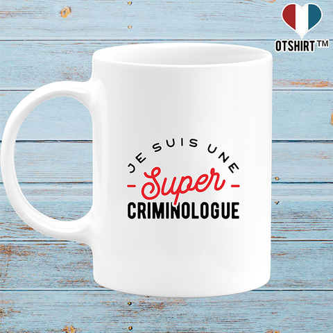 Mug une super criminologue