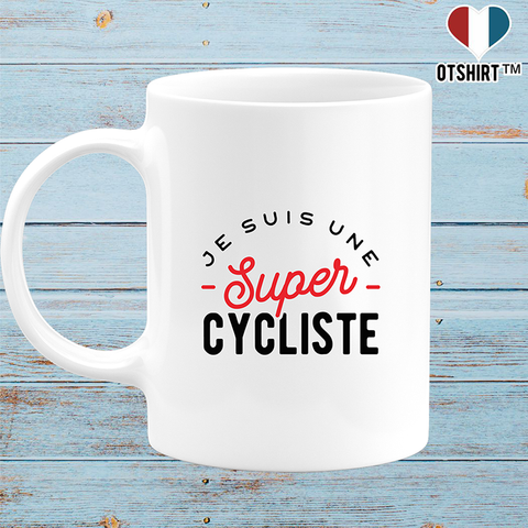 Mug une super cycliste