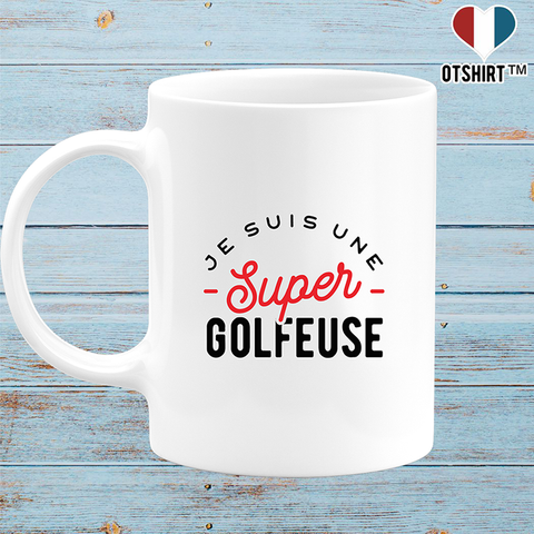 Mug une super golfeuse