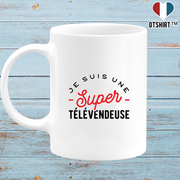 Mug une super télévendeuse