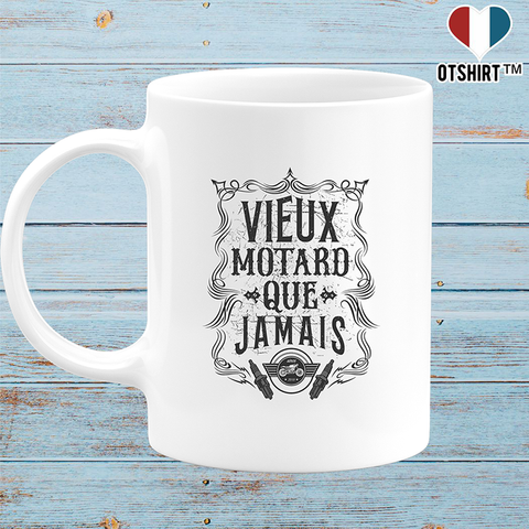 Mug vieux motard que jamais