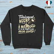 Pull homme accro à ma moto