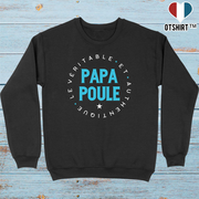 Pull homme authentique papa poule