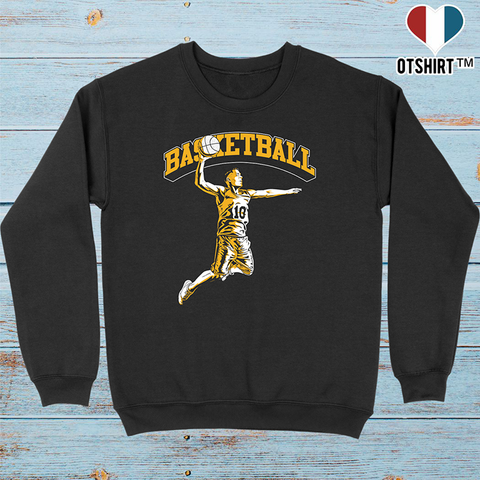 Pull homme basketball fan