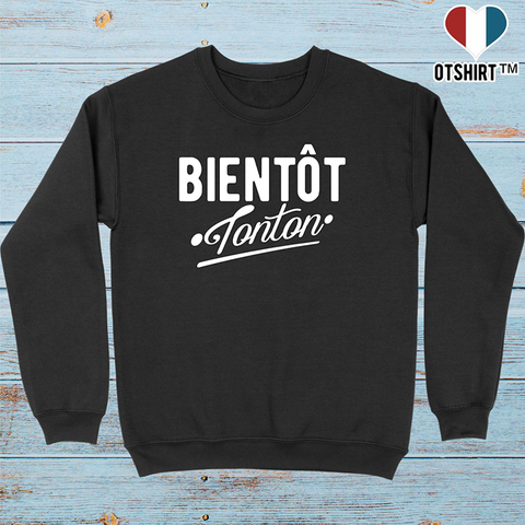 Pull homme bientôt tonton