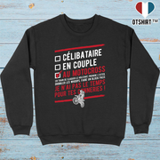 Pull homme célibataire au motocross