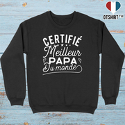 Pull homme certifié meilleur papa