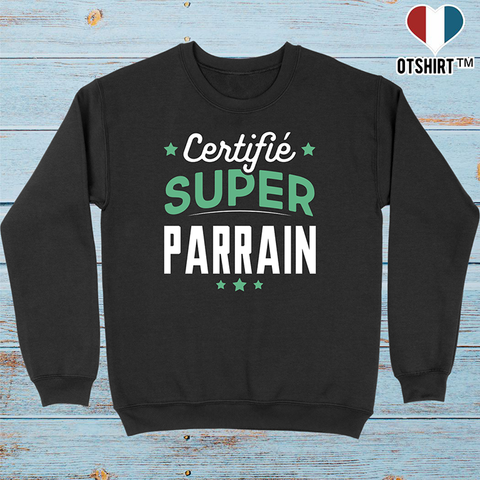 Pull homme certifié super parrain