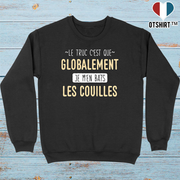 Pull homme globalement je m'en bats