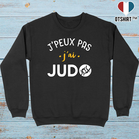 Pull homme j'peux pas j'ai judo
