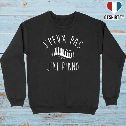 Pull homme j'peux pas j'ai piano