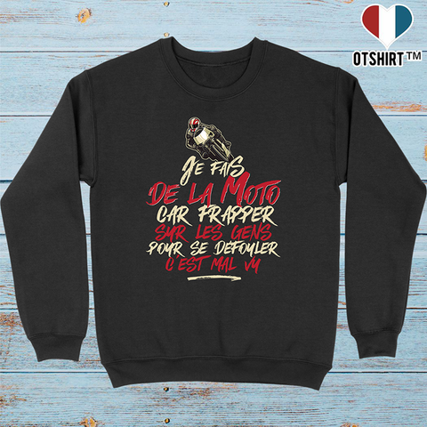 Pull homme la moto pour me défouler