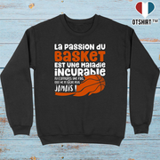 Pull homme la passion du basket