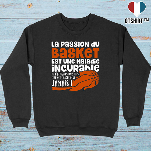 Pull homme la passion du basket