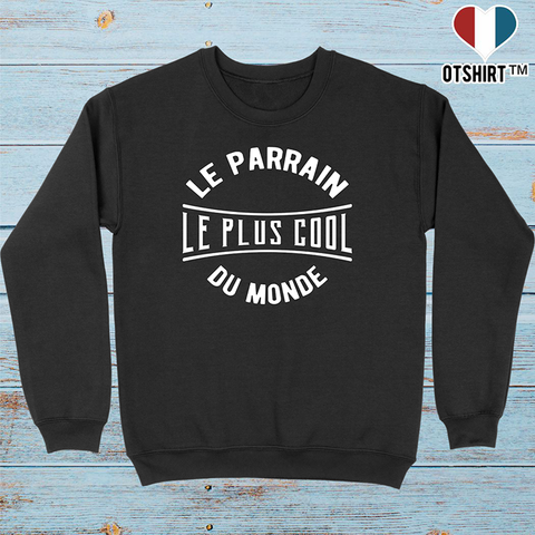 Pull homme le parrain le plus cool du monde