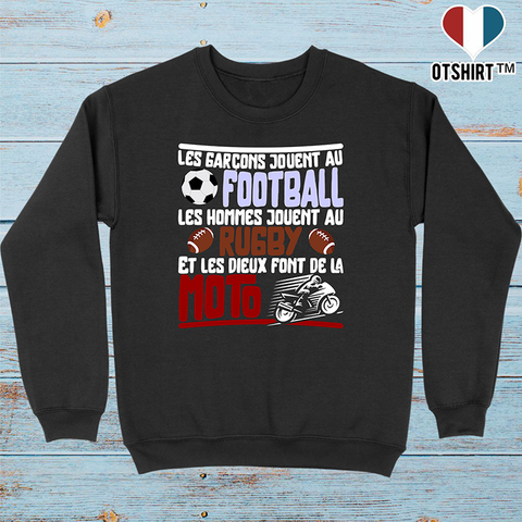 Pull homme les dieux font de la moto